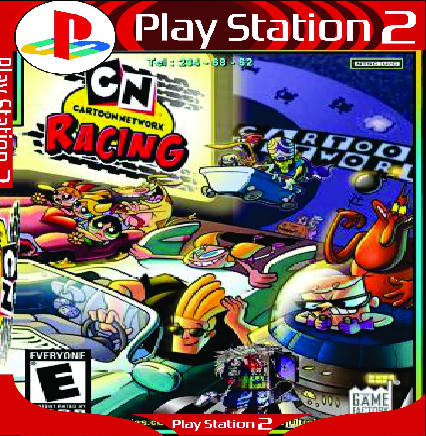 Cartoon Network Racing FULL GAME Longplay (PS2) 